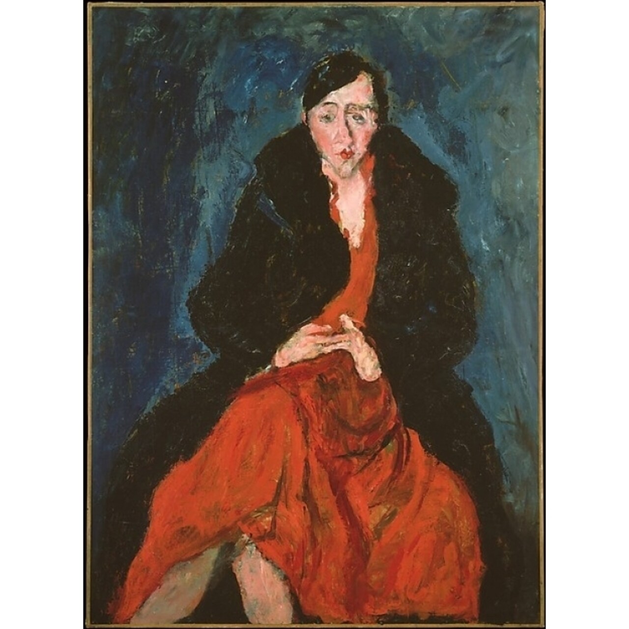 Posterazzi Portrait of Madeleine Castaing Poster Print by Chaim Soutine (French (born Lithuania) Smilovitchi 1893??1943 Paris) (18
